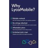 Lyca Mobile AU Unlimited Plan 20 Prepaid SIM $20 for