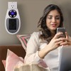Brightown 350W Space Heater: Programmable Wall Outlet Space Heater As