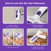 BLACK+DECKER Pet Hair Remover, Roller, Remove Dog Hair and Cat
