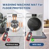 XHIKOWAT 28 x 28 inch Large Thickened Silicone Washing Machine
