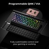 x XVX M67 Wireless 60% Percent Keyboard, QMK/VIA Topographic Gaming