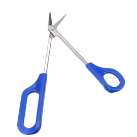 Long Handled Toe Nail Clipper, Cuticle Scissor Nail Clippers Cutters Nippers, Extra Long Thick Scissors Chiropody Podiatry, Nail Scissors Long Handled Sharp Cutters for Fingernail & Toenail