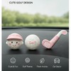 Golf Car Air Freshener Vent Clip Set (3 Pack), Plaster