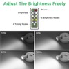 Olafus Spot Lights Indoor 4 Pack, Wireless Spotlight Battery Operated,