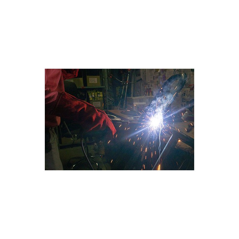 Mauk 1928 1 Pair Red Sweat "Welding Gloves EN388, Red,