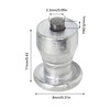 100 Pcs Tire Stud Screw Silver for Car Truck Bike