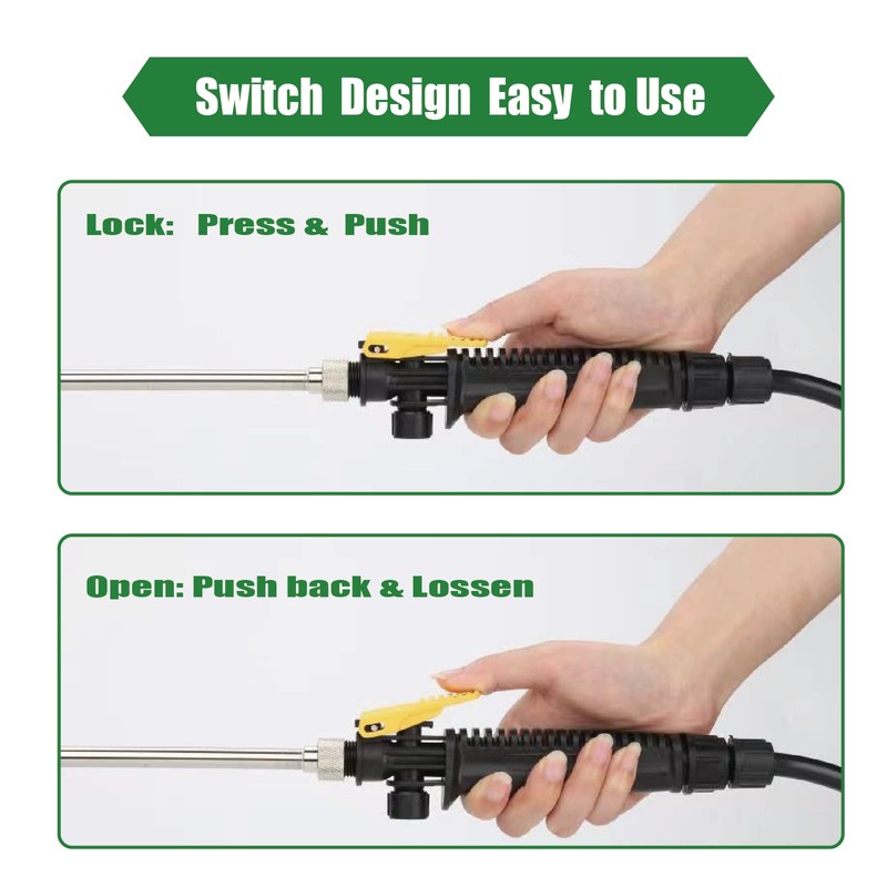 VANPET Replacement Sprayer Wand for Ryobi, Stainless Steel Sprayer Wand