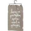 Primitives by Kathy Gray and White Hand-Lettered Dish Towel, 28