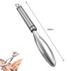 HXHWKEN Fish Scaler 304 Stainless Steel Professional Fish Scale Remover