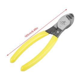 RT-22 Cable de 6 Pulgadas Alicates de Alambre Cortador Cromo Vanadio Material de Acero Pinzas de Corte de Alambre Reparación de Electrónica Herramienta de Mano de Corte Amarillo
