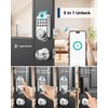 Keyless Entry Door Lock with Handle, App Control Front Door