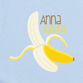 CafePress Anna Banana Body Suit Unisex Long Sleeve Baby Bodysuit Infant Romper