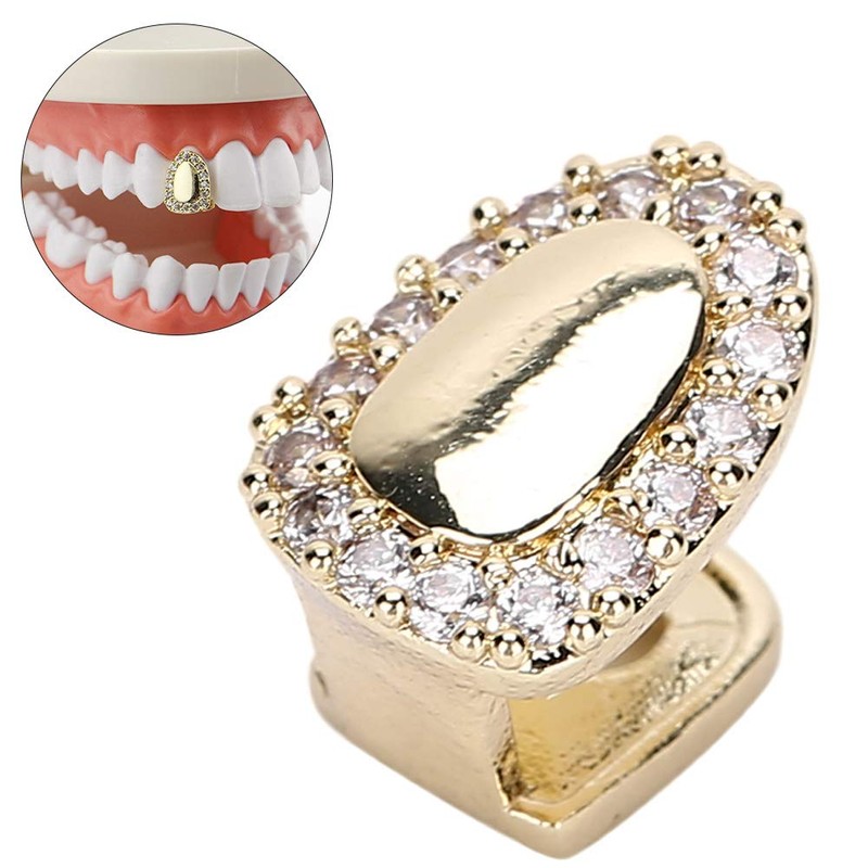Single Tooth, Hip Hop Teeth Bling Teeth Accessory Decoration for