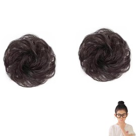 Yiboom Wig, with Curls, 2 Pieces, Dumb, Point Wig, Small, Kimono, Hair Ornament, Curly Chinon, Kids, Women's, Natural Feel, Cute, Kimono, Easy to Wear, Hair Ornament, Coming-of-Age Ceremonies