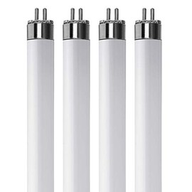 KOR (Pack of 4) LED Direct Replacement F8T5/DL - T5 6500K Daylight - 5 Watt - 12" - 500 Lumens - Super Long Life Light Bulbs K22096