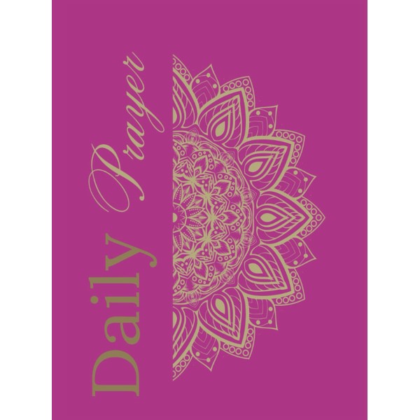 Daily Prayer Journal with Scriptures (Magenta Cover)