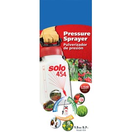 Solo 454 1-1/4 Gallon Professional Handheld Sprayer with Carrying Strap
