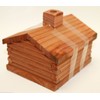 Paine's Medium Log Cabin Incense Burner Comes with 10 Balsam