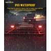 Partsam Wireless LED Trailer Light Kit Magnetic Towing Tail Light