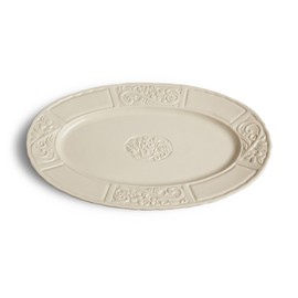 Carmel Ceramica Serving Platter, Cream