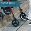 ELENKER Rollator Walker with 10” Wheels, Sponge Padded Seat and