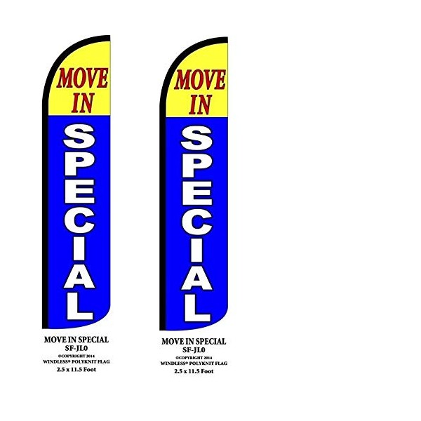 OnPoint Wares Move In Special King Flag (2.5ft x 11.5ft)-
