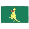 Boxing Kangaroo Small Flag 3ft x 2ft