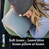 Klymit Drift Camping Pillow, Shredded Memory Foam Travel Pillow with