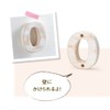 PASEO Wall Decor Wooden Alphabet L WF-35WH-L White Approx. 3.5