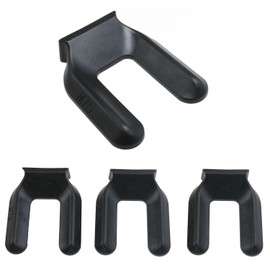 Meuey Lyot 4PCS Black Wheel Stopper Furniture stoppers Bed Roller stoppers M75 for Bed with Wheels, Sofa, Chair, Desk