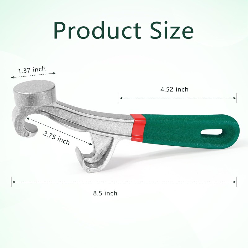NEATABY Bucket Opener Tool, 1 Pcs 5 Gallon Bucket Lid