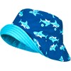 Playshoes Boys UV Protection Fishing Hat Swimming Hat Headwear Shark