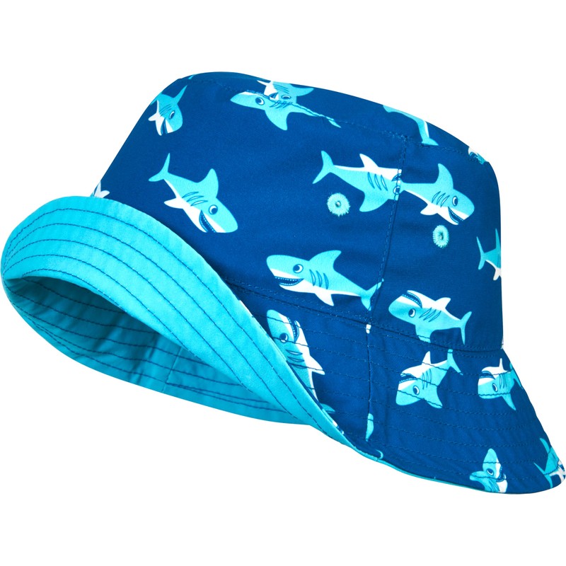 Playshoes Boys UV Protection Fishing Hat Swimming Hat Headwear Shark