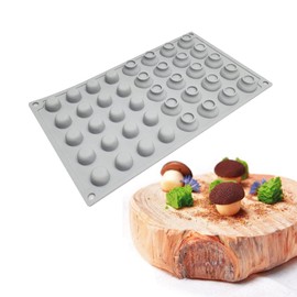 mostsom Silicone Mini Mushroom Candy Molds, Non Stick Chocolate Gummy Mold (Mushroom F)