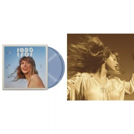 Taylor Swift - 1989 (Taylor's Version) (2LP/Crystal Skies Blue Vinyl) & Fearless