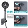 5-Mode High Pressure RV Handheld Shower Head with Filter