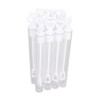 50Pcs Bubble Wands, Clear Heart Shaped Bubble Wands, Lightweight Bubble