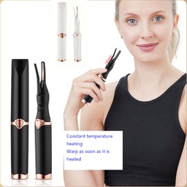 Suweiyuanshiyi 2PCS Heated Eyelash Curler, Lash Curler Heated, Electric Eyelash Curler with 3Pcs Brush, Heated Lash Curler for Long-Lasting Shaping