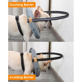 Blind Dog Bumper,Harness Guiding Device for Blind Dog,Pet Anti-Collision Ring for Protective&Build Confidence,Blind Dog Accessories-