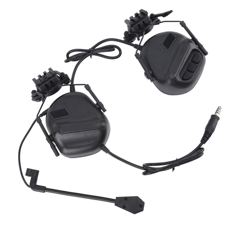 Shooting Headset Shooting Earmuffs Ear Hearing Protection Headphones Sound Amplification