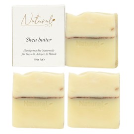 Natural Cilt Shea Butter Soap, 100% Natural Soap, Without Harmful Ingredients, Certified, Handmade Shower Soap for All Skin Types, Shower Gel, Natural Cosmetics, Pack of 3