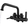 Aolemi Laundry Utility Sink Faucet Wall Mounted Laundry Tub Faucet