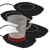 PEARL Office Cup Warmers: Set of 4 USB Cup Warmers