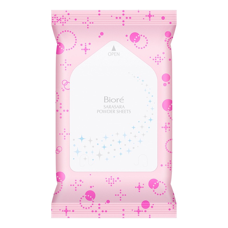 ビオレさらさらパウダーシート せっけんの香り 携帯用 10枚