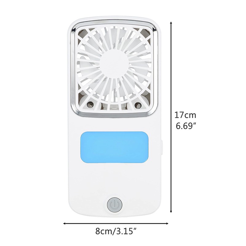 Portable Air Cooler USB Rechargeable Air Fan with Stand Quiet