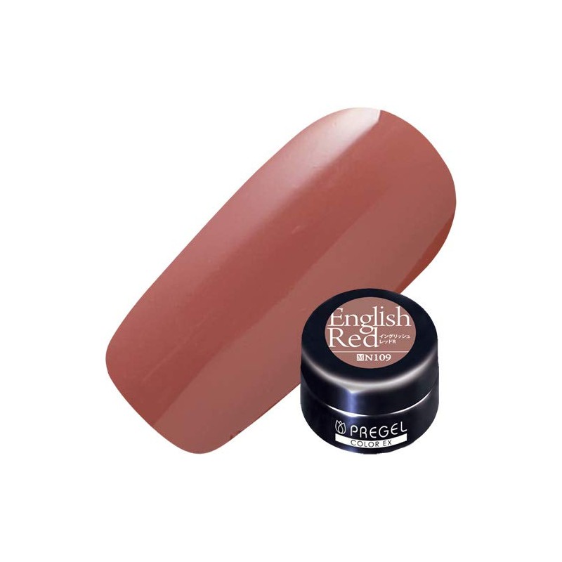 PRE GEL Color Gel Color EX English Red R109 3g
