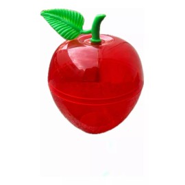 24 Dulcero Contenedor En Forma De Manzana Roja Fiesta
