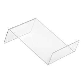 Zeigis® DIN A6 Bookend Flat Acrylic Glass / Book Stand / Goods Support / Goods Carrier / Product Presentation / Product Presentation