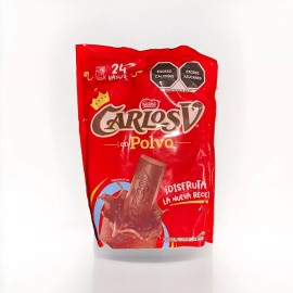 Nestlé Mexican CarlosV En Polvo/Nestle CarlosV Milk Chocolate Powder Mix 160gr (2pk)