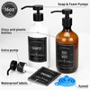 Foaming Soap Dispenser and Liquid Soap Dispenser, Dish Soap Dispenser